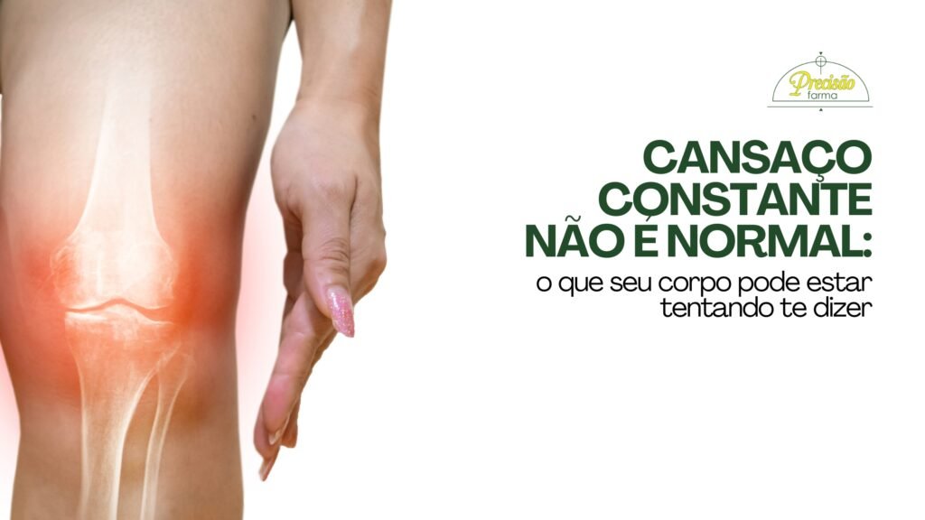 Cansaço constante não é normal: o que seu corpo pode estar tentando te dizer